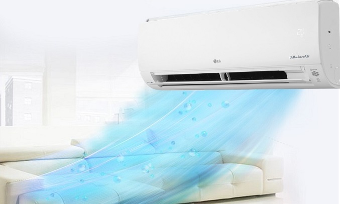 Máy lạnh LG Inverter 1 HP V10APH1 - Chế độ Powerful làm lạnh nhanh