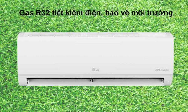 Máy lạnh LG Inverter 1 HP V10WIN1 gas R32 thân thiện