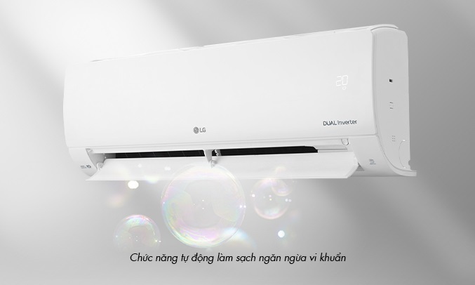 Máy lạnh LG Inverter 2.5 HP V24ENF1 - Chức năng tự làm sạch