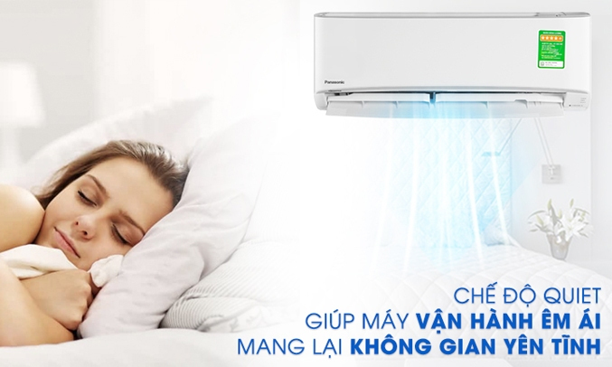 Máy lạnh Panasonic 1 HP CU/CS-N9UKH-8 giảm ồn hiệu quả