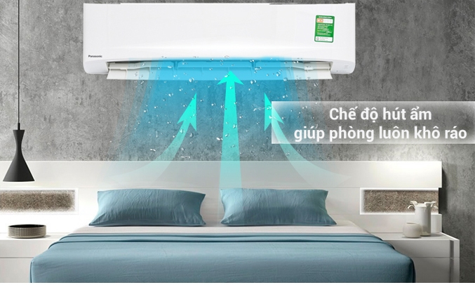 Máy lạnh Panasonic 1 HP CU/CS-N9UKH-8 chế độ hút ẩm hiện đại