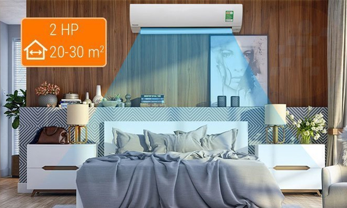 Máy lạnh Panasonic 2HP CU/CS-PU18TKH-8 tiết kiệm chi phí tiền điện