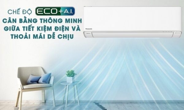 Máy lạnh Panasonic Inverter 2 HP CU/CS-XU18ZKH-8 công nghệ AI ECO tiết kiệm điện