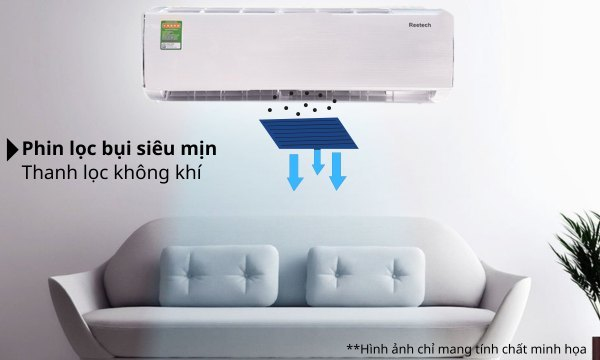 Máy lạnh Reetech 2.5 HP RT24-TB-BT/RC24-TB-BT Hoạt động êm ái