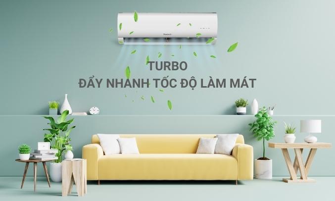 Máy lạnh Reetech Inverter - Chế độ Turbo làm lạnh nhanh