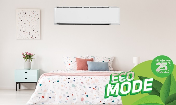 Máy lạnh Toshiba 2 HP RAS-H18U2KSG-V - Chế độ Eco Mode tiết kiệm điện