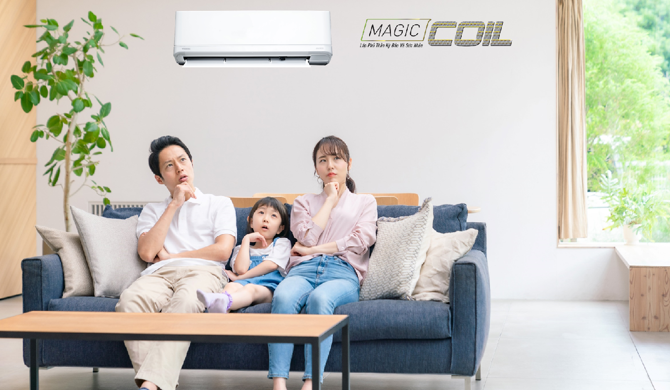 Máy lạnh Toshiba 2 HP RAS-H18U2KSG-V - Công nghệ Magic Coil