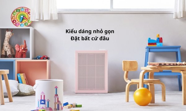 Máy lọc không khí Coway AP-1019C Thiết kế nhỏ gọn, đặt để bất cứ đâu