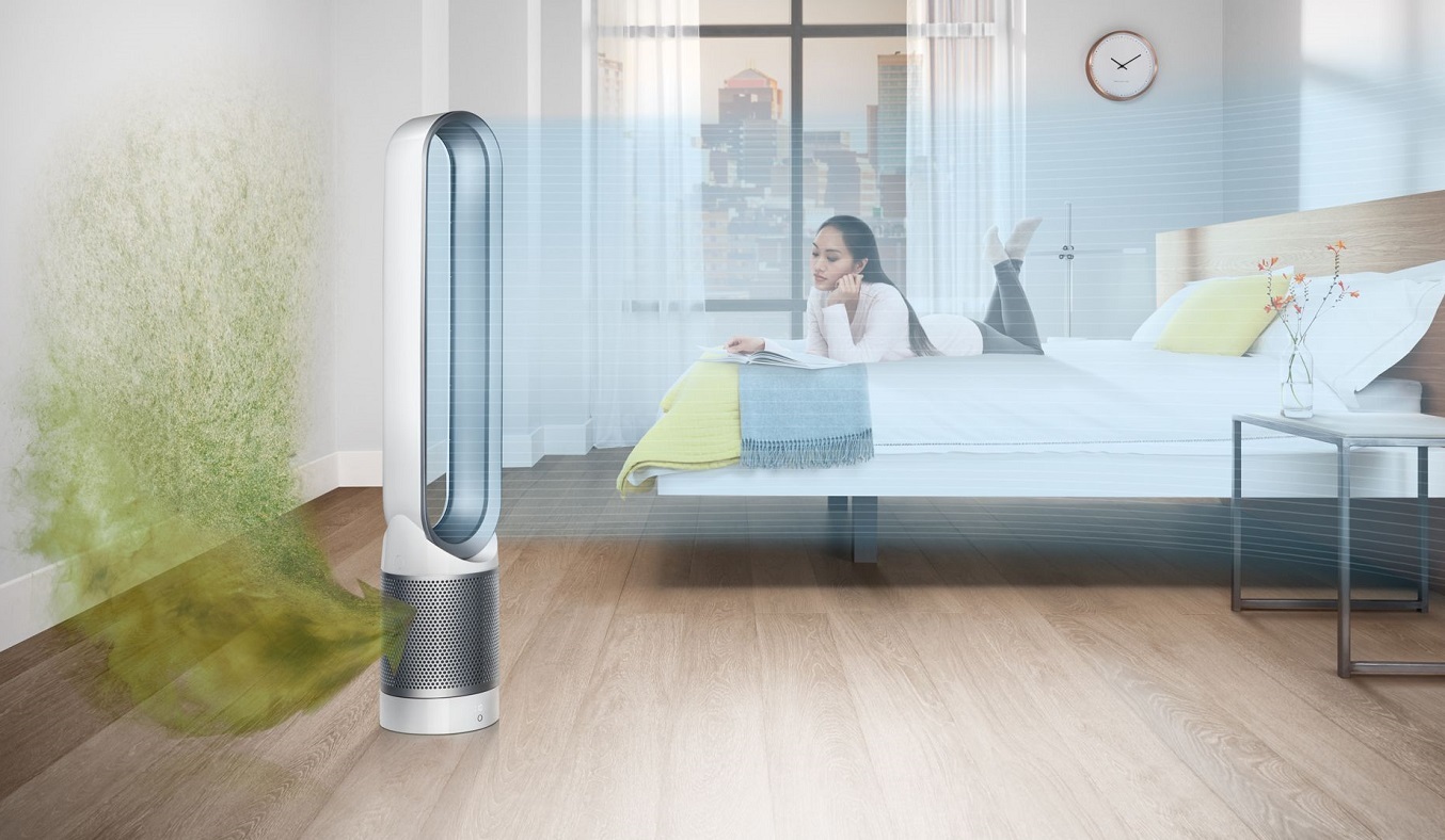 Máy lọc không khí Dyson TP03 - Bộ lọc Hepa loại bỏ bụi mịn