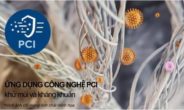 Máy lọc không khí Philips AC0950/10 Công nghệ PCI khử mùi và kháng khuẩn