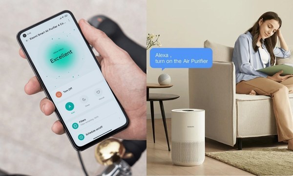 Máy lọc không khí Xiaomi Smart Air Purifier 4 Compact EU (BHR5860EU) Điều khiển từ xa mọi lúc mọi nơi