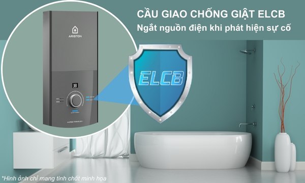 Máy nước nóng Ariston AURES Premium+ 4.5