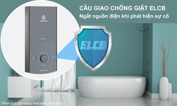 Máy nước nóng Ariston AURES Premium 4.5P Space