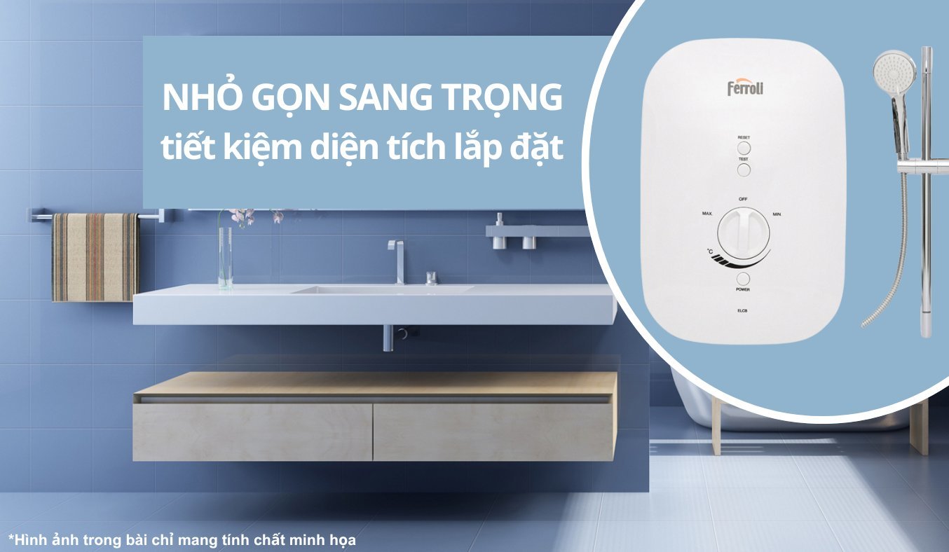 Máy nước nóng Ferroli Divo SSN 4.5S