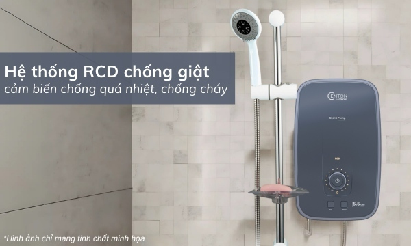 Máy nước nóng trực tiếp Centon by Atlantic Presto Turbo EIWH P M-N3 5.5kW