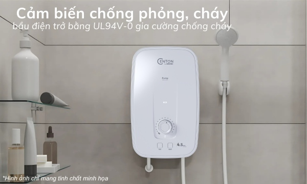 Máy nước nóng trực tiếp Centon by Atlantic Presto Lite EIWH P M-N1 4.5kW