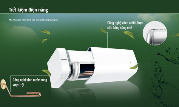 Máy nước nóng Panasonic DH-20HBM - Tiết kiệm điện năng