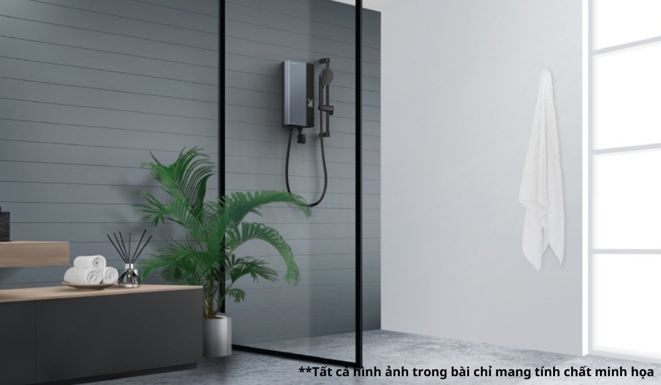 Máy nước nóng Panasonic DH-4UDP1VZ thiết kế sang trọng