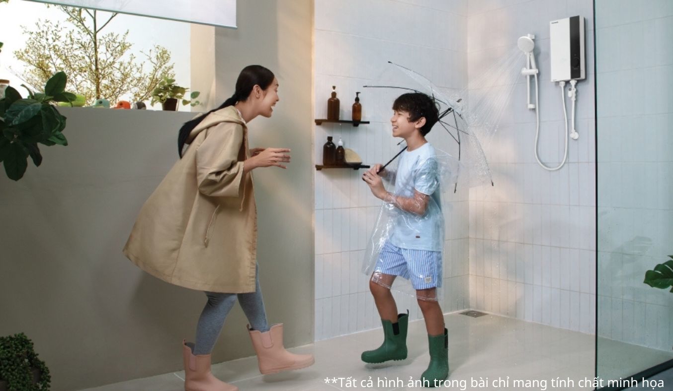 Máy nước nóng Panasonic DH-4US1VW - độ bền cao