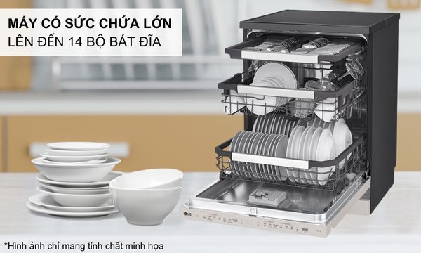 Máy rửa chén LG LDT14BGA3