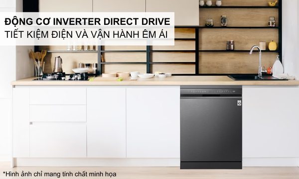 Máy rửa chén LG LDT14BLA4