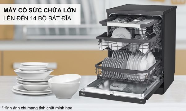 Máy rửa chén LG LDT14BLA4