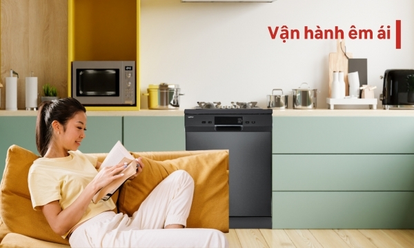 Máy rửa chén Hafele - Vận hành êm