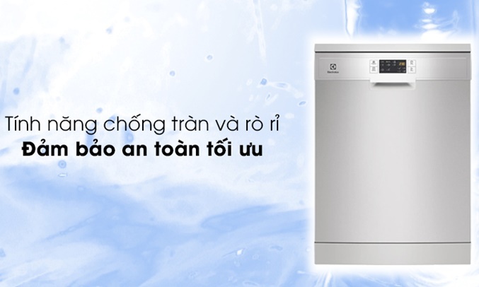 Máy rửa chén Electrolux ESF5512LOX có chức năng chống tràn và rò rỉ thông minh