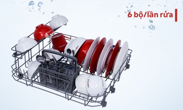 Máy rửa chén Hafele - Rửa nhiều bát dĩa
