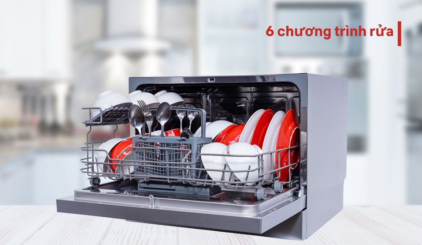 Máy rửa chén Hafele - đa dạng chương trình rửa