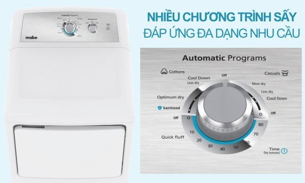 Máy sấy quần áo công nghiệp Mabe 18 kg SME26N5XNBCT0