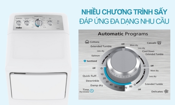 Máy sấy quần áo công nghiệp Mabe 20 kg SME47N5XNBCT2