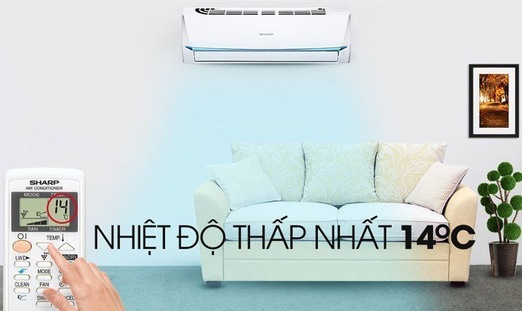 Máy lạnh Sharp làm lạnh nhanh