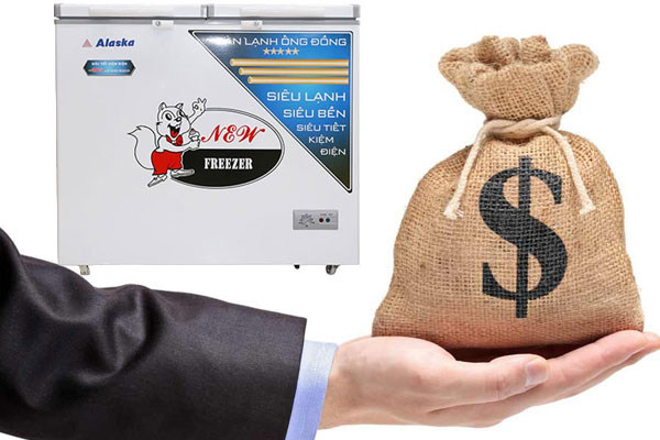 Chi phí điện năng hàng tháng không còn là điều khiến bạn lo lắng với tủ đông Alaska