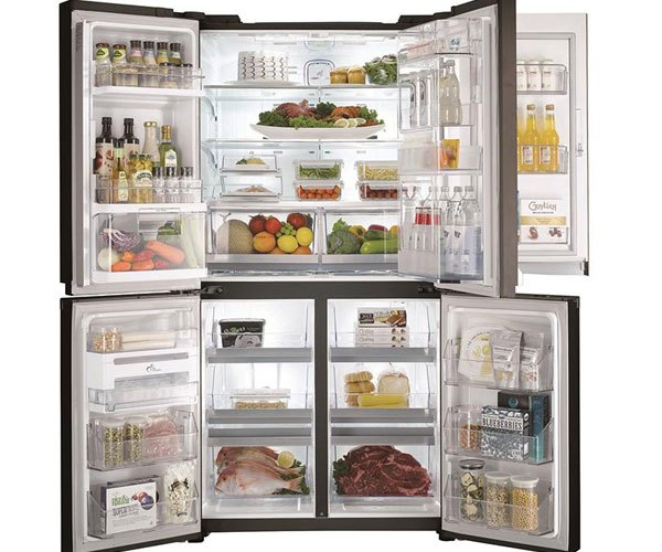 Phân chia nhiệt độ thông minh trên tủ lạnh Sharp