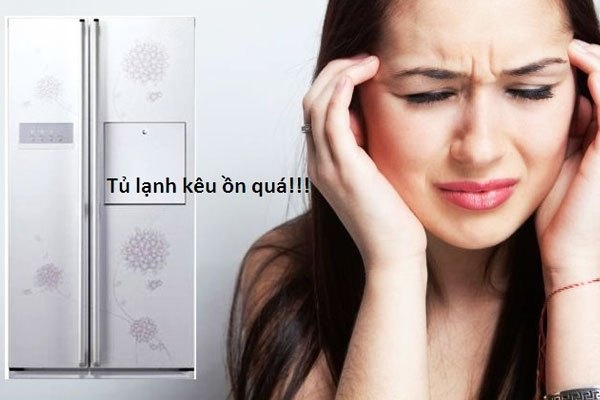 Tủ lạnh side by side sẽ gây ồn nếu đĩa hứng hay quạt có vấn đề