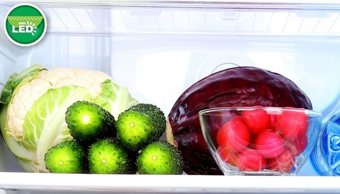Tủ lạnh Aqua sử dụng đèn LED cho hiệu quả chiếu sáng được nâng cao 