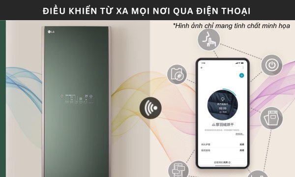 Tủ chăm sóc quần áo thông minh LG Styler S5GOC