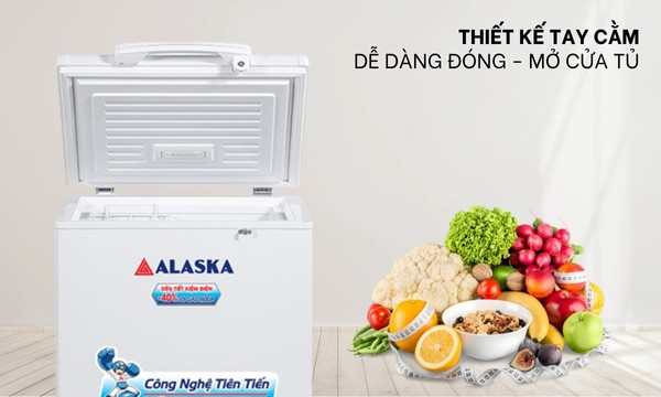 Tủ đông Alaska 150 lít BD-150 Công suất 87W