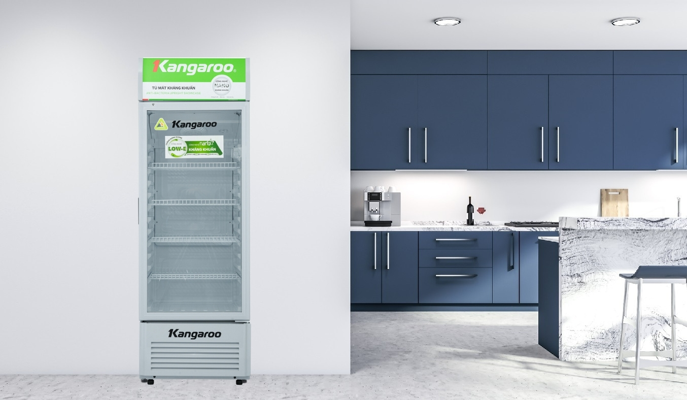 Tủ mát Kangaroo 238 lít KG298AT sang trọng, nhỏ gọn 
