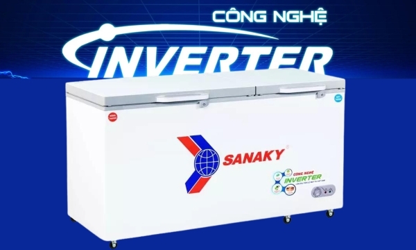 Tủ đông Sanaky Inverter 485 lít VH-6699W4K - tủ đông tiết kiệm điện
