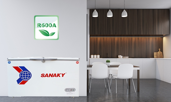 Tủ đông Sanaky 260 lít VH-365W2 - An toàn môi trường