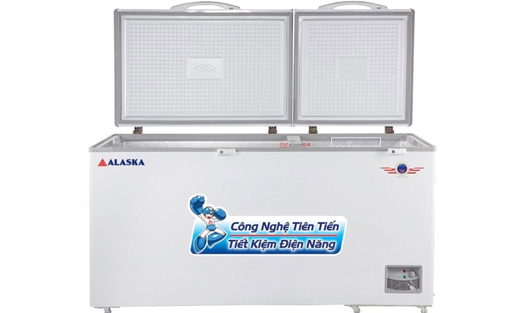 Tủ đông Alaska HB-650N 4 bánh xe dễ dịch chuyển