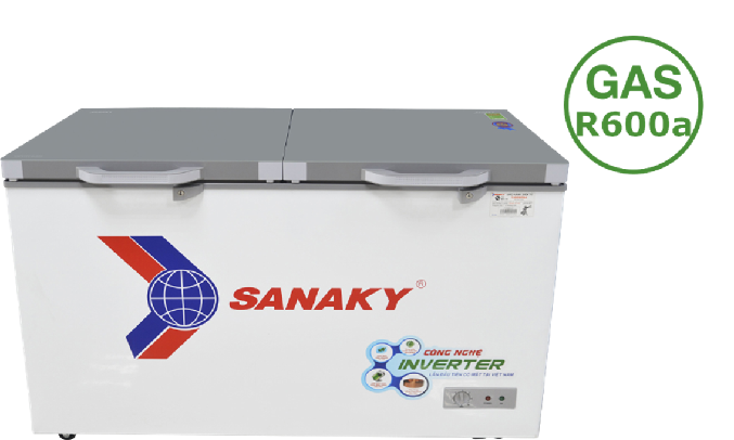Tủ đông Sanaky Inverter 305 lít VH-4099A4K dung tích lớn