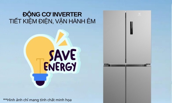 Tủ lạnh Electrolux Inverter 496 lít EQE4900A-A