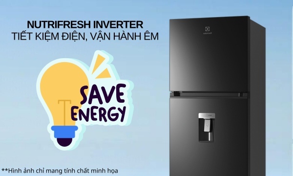 Tủ lạnh Electrolux Inverter 312 lít ETB3440M-H