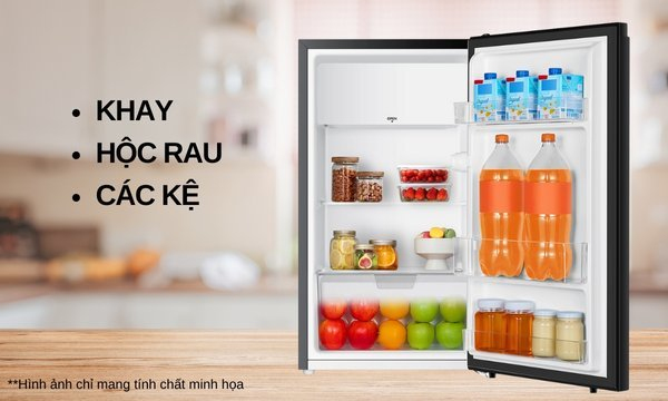 Tủ lạnh Mini Electrolux 94 lít EUM0930BD-VN
