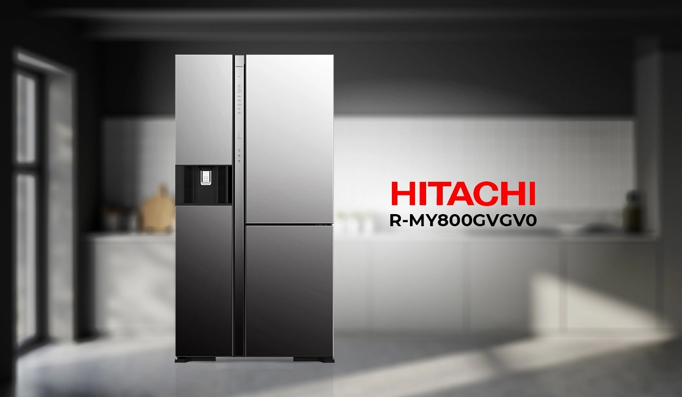 Tủ lạnh Hitachi Inverter 569 lít R-MY800GVGV0(MIR) - Thiết kế