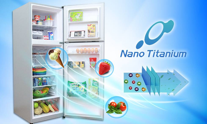 Tủ lạnh Hitachi Inverter 550 lít R-FG690PGV7X (GBK) - Màng lọc Nano Titanium
