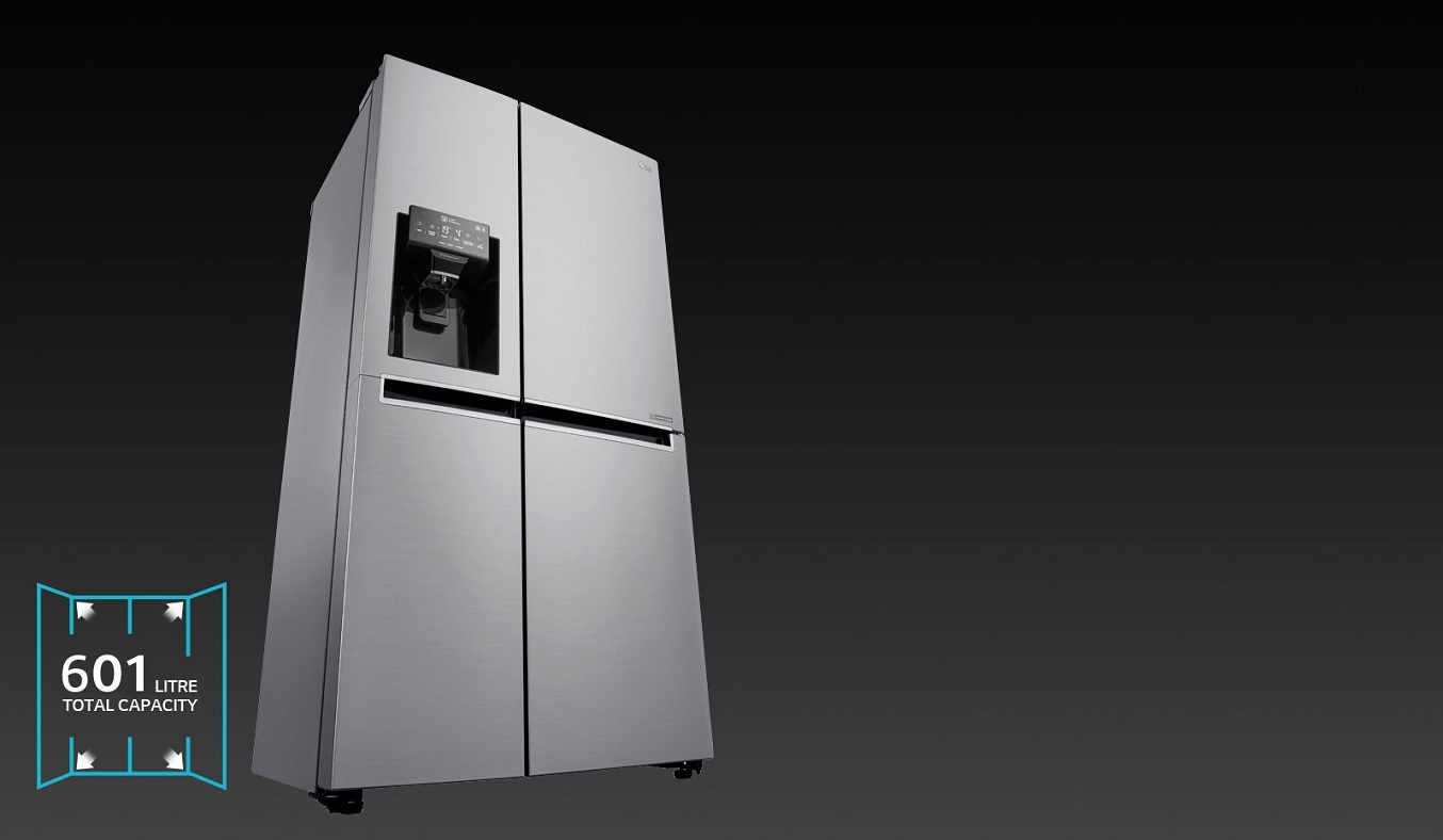 Tủ lạnh LG Inverter 601 Lít GR-D247JDS - Tủ lạnh LG Inverter 601 Lít GR-D247JDS có thiết kế sang trọng và thời trang